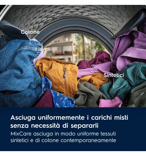 Electrolux EW9H4Y9A asciugatrice Libera installazione Caricamento frontale 9 kg Bianco