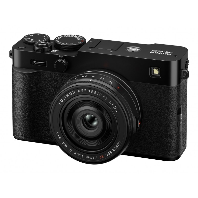 Fujifilm X -E5 Kit XF23mmF2.8 R WR Boîtier MILC 40,2 MP X-Trans CMOS 5 HR 7728 x 5152 pixels Noir