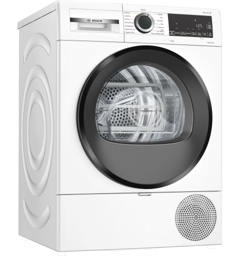 Bosch Serie 6 WQG233D1II asciugatrice Libera installazione Caricamento frontale 8 kg Bianco