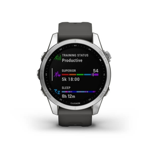 Garmin fenix 7S 3,05 cm (1.2") MIP 42 mm Digitale 240 x 240 Pixel Touch screen Argento Wi-Fi GPS (satellitare)
