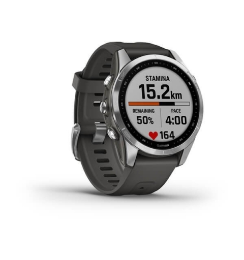 Garmin fenix 7S 3,05 cm (1.2") MIP 42 mm Digitale 240 x 240 Pixel Touch screen Argento Wi-Fi GPS (satellitare)