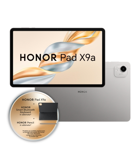Honor BNDX9A_WIFI tablet Qualcomm Snapdragon 128 GB 29,2 cm (11.5") 6 GB Wi-Fi 5 (802.11ac) Android 15 Grigio