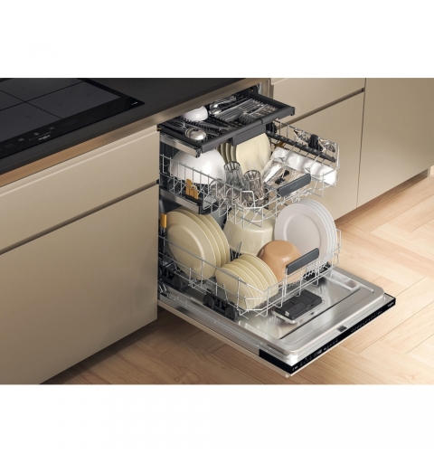 Whirlpool Lavastoviglie Maxispace BI 60 cm, classe A, 15 coperti, terzo cesto flessibile