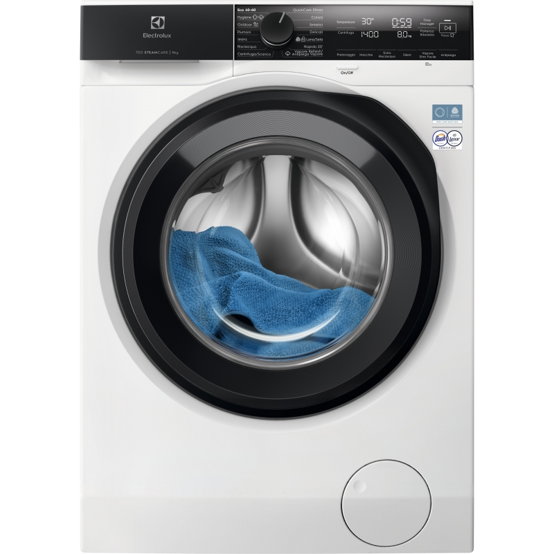 Electrolux EW7F411BG3 lavatrice Caricamento frontale 11 kg 1400 Giri min Bianco