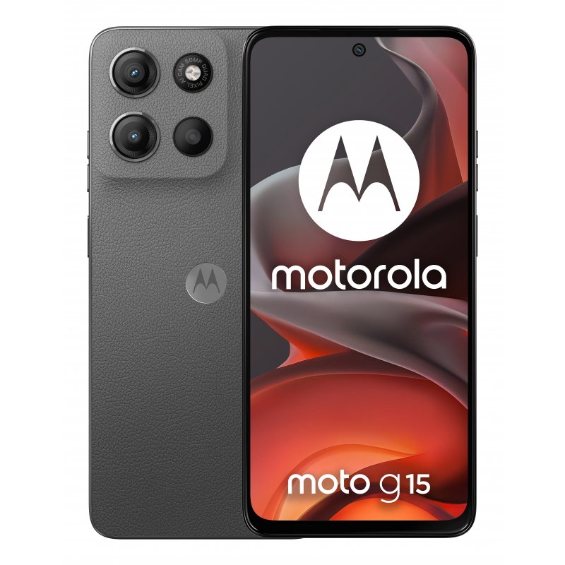 Motorola moto g15 17.1 cm (6.72") Dual SIM Android 15 4G USB Type-C 4 GB 128 GB 5200 mAh Grey