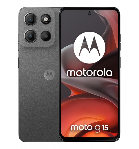 Motorola moto g15 17.1 cm (6.72") Dual SIM Android 15 4G USB Type-C 4 GB 128 GB 5200 mAh Grey