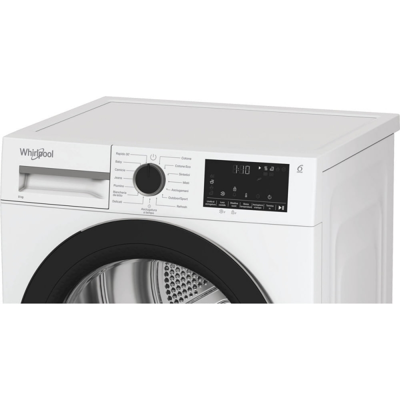 Whirlpool C WD 83M WBS IT Wäschetrockner Freistehend Frontlader 8 kg Weiß