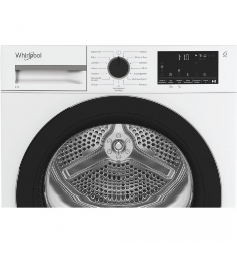 Whirlpool C WD 83M WBS IT Wäschetrockner Freistehend Frontlader 8 kg Weiß