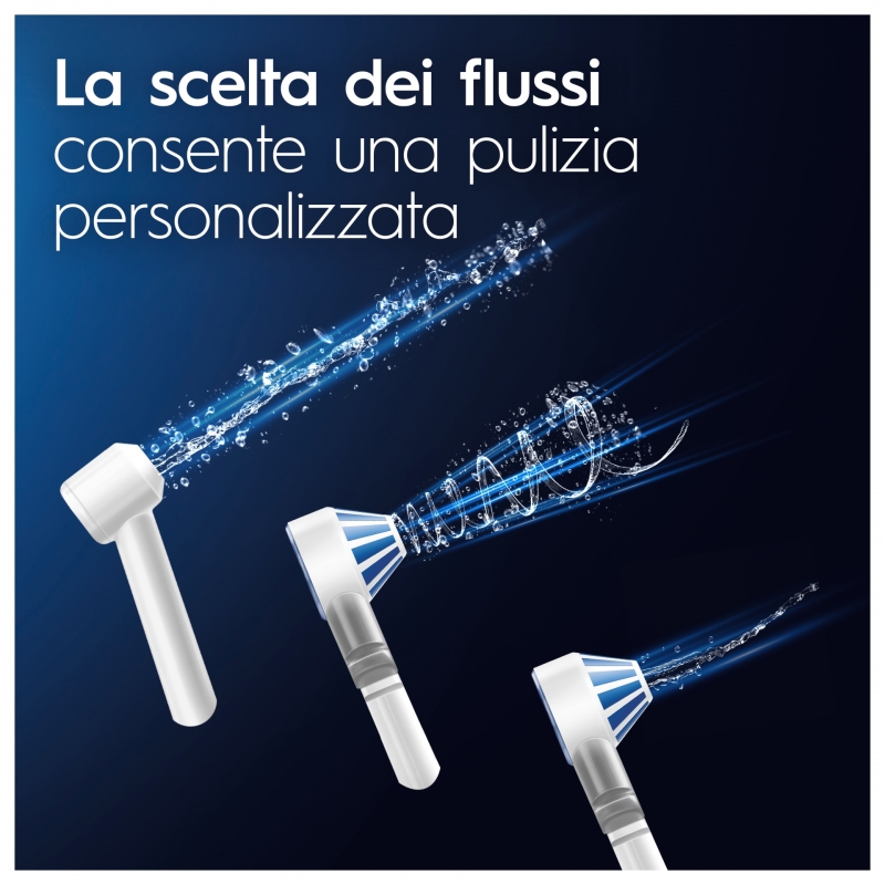 Oral-B iO6 & OxyJet Adulto Cepillo dental oscilante Blanco