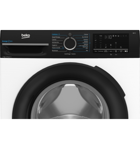 Beko b300 BMGWU4941B washing machine Front-load 9 kg 1400 RPM Black, White