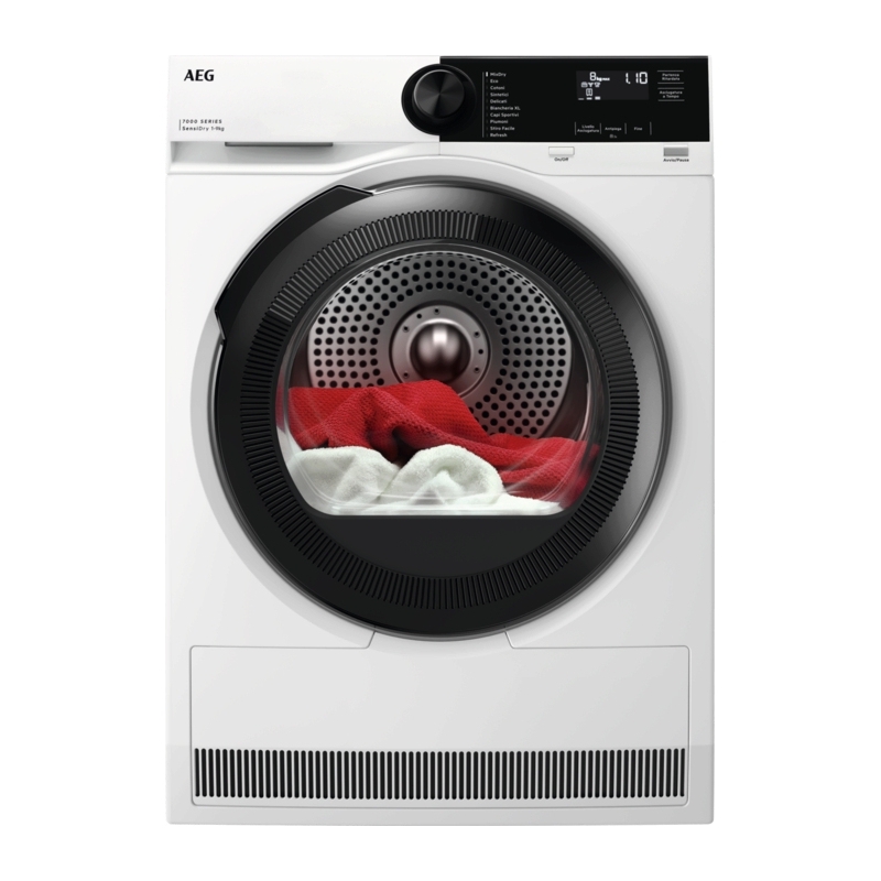 AEG Series 7000 TR7HE9C tumble dryer Freestanding Front-load 9 kg White