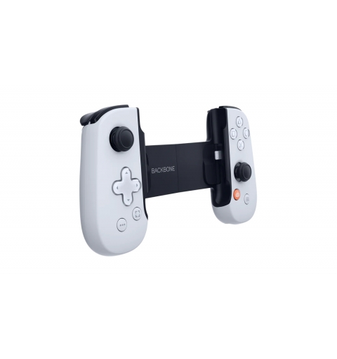 Backbone BB-51-P-WS mando y volante Gris, Blanco USB Gamepad Playstation, Xbox