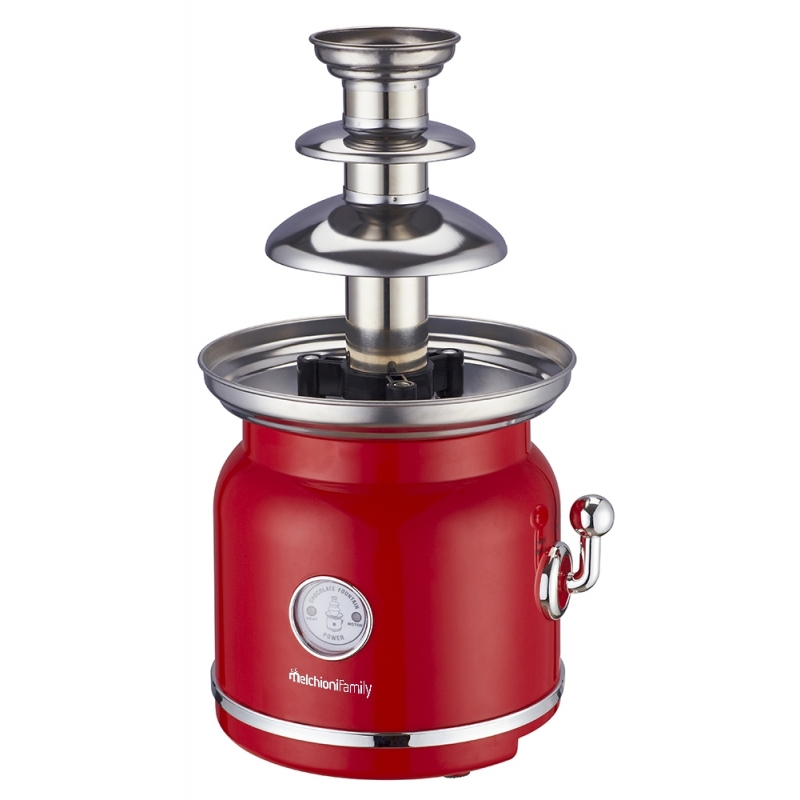 Melchioni 118370003 chocolate fountain Red, Stainless steel 90 W