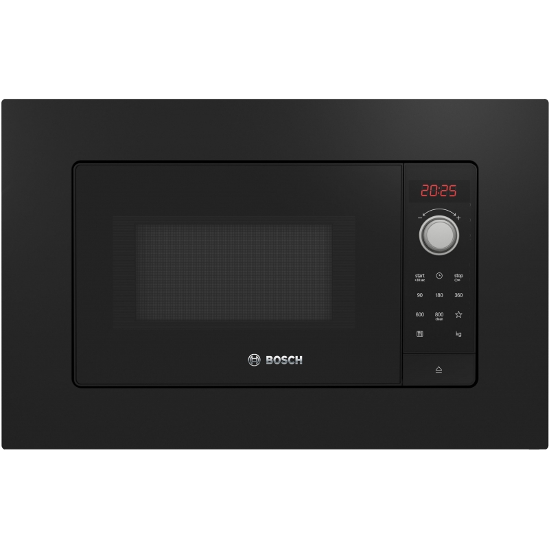 Bosch Serie 2 BFL623MB3 Mikrowelle Schwarz Solo-Mikrowelle Integriert 20 l 800 W