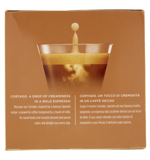 Nescafé Dolce Gusto Cortado Espresso Macchiato Kaffeekapsel Medium geröstet 30 Stück(e)