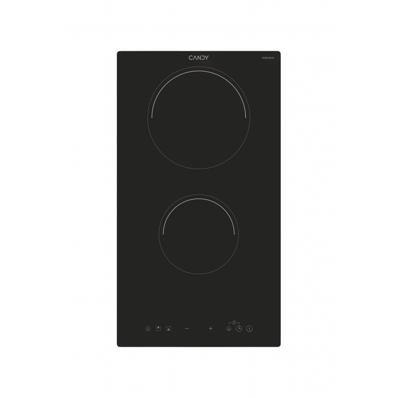 Candy CID 30 1 Black Built-in 30 cm Zone induction hob 2 zone(s)