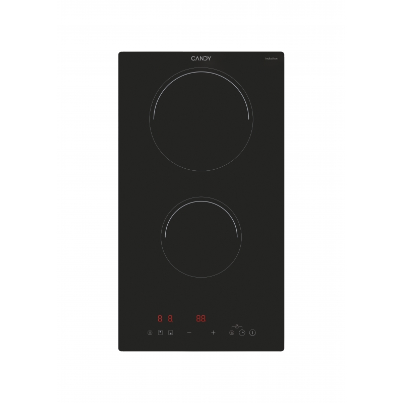 Candy CID 30 1 Noir Intégré 30 cm Plaque avec zone à induction 2 zone(s)