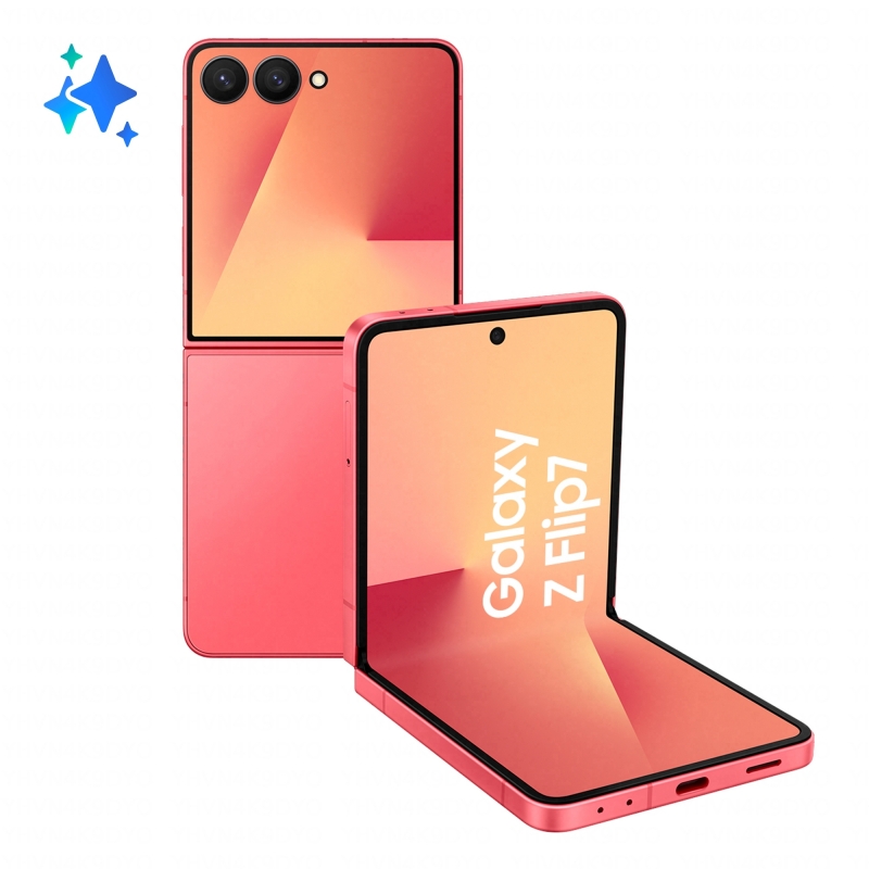 Samsung Galaxy Z Flip7 17.3 cm (6.8") 5G 12 GB 512 GB 4300 mAh Coral