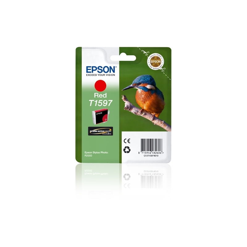 Epson Cartucho T1597 rojo