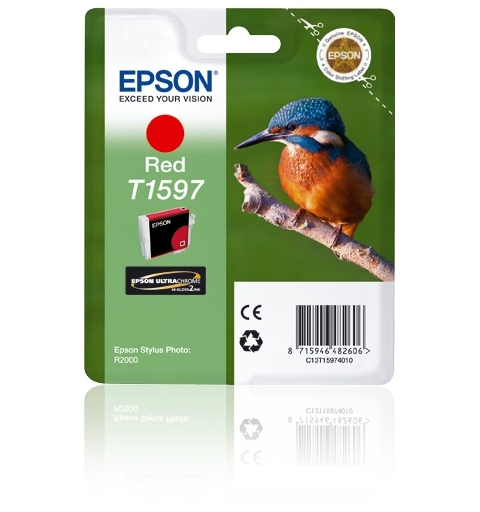 Epson Cartucho T1597 rojo