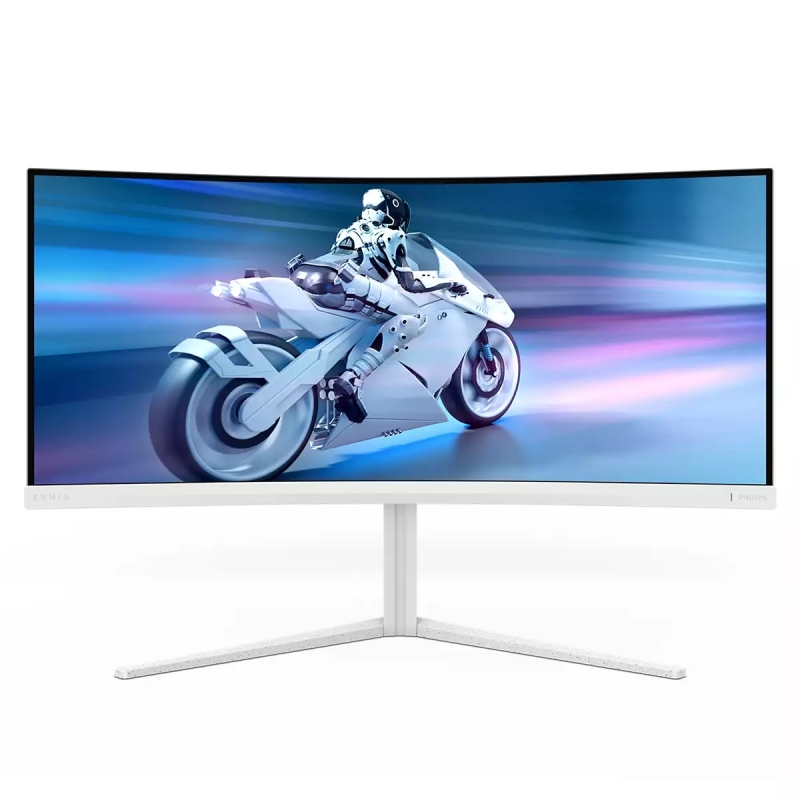 Philips Evnia 5000 34M2C5501A 00 Monitor PC 86,4 cm (34") 3440 x 1440 Pixel Wide Quad HD LCD Bianco