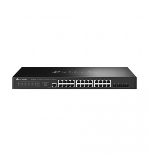 TP-Link Omada SG3428X-M2 switch di rete Gestito L2+ 2.5G Ethernet (100 1000 2500) 1U Nero