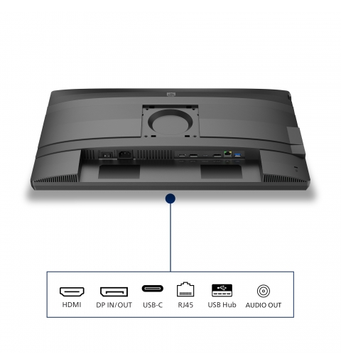 Philips 4000 series 24B2U4301 00 écran plat de PC 60,5 cm (23.8") 1920 x 1080 pixels Full HD LCD Gris