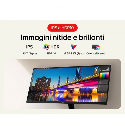 LG 29U511A Monitor 21 9 29" WFHD HDR 100Hz