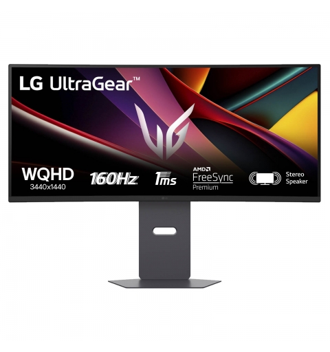 LG UltraGear Monitor Gaming 34" 21 9 curvo WQHD 160Hz 1ms