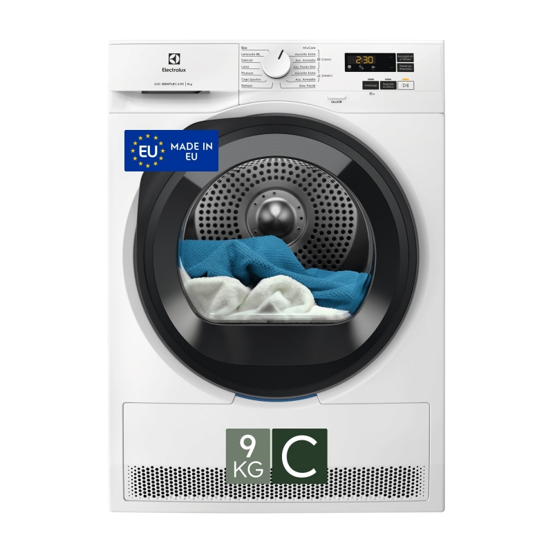 Electrolux EW6HBG19G tumble dryer Freestanding Front-load 9 kg White