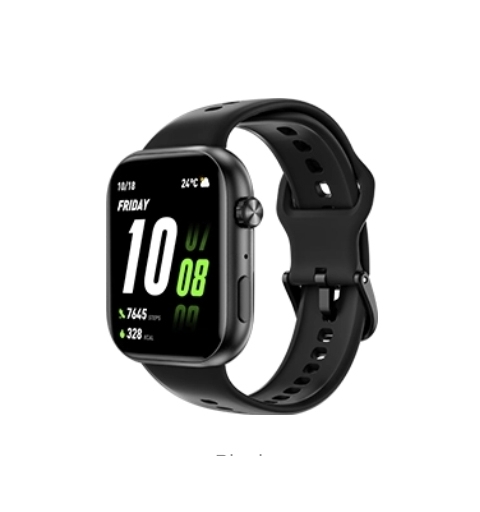 Honor InfoWear Watch 2i 4.7 cm (1.85") AMOLED 49.7 mm Digital 390 x 450 pixels Touchscreen Black