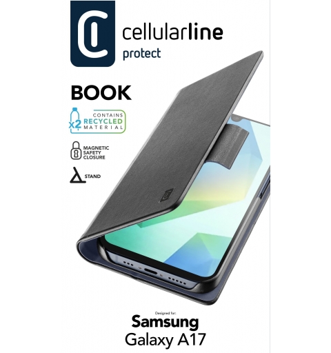 Cellularline Book - Galaxy A17 Book-style case