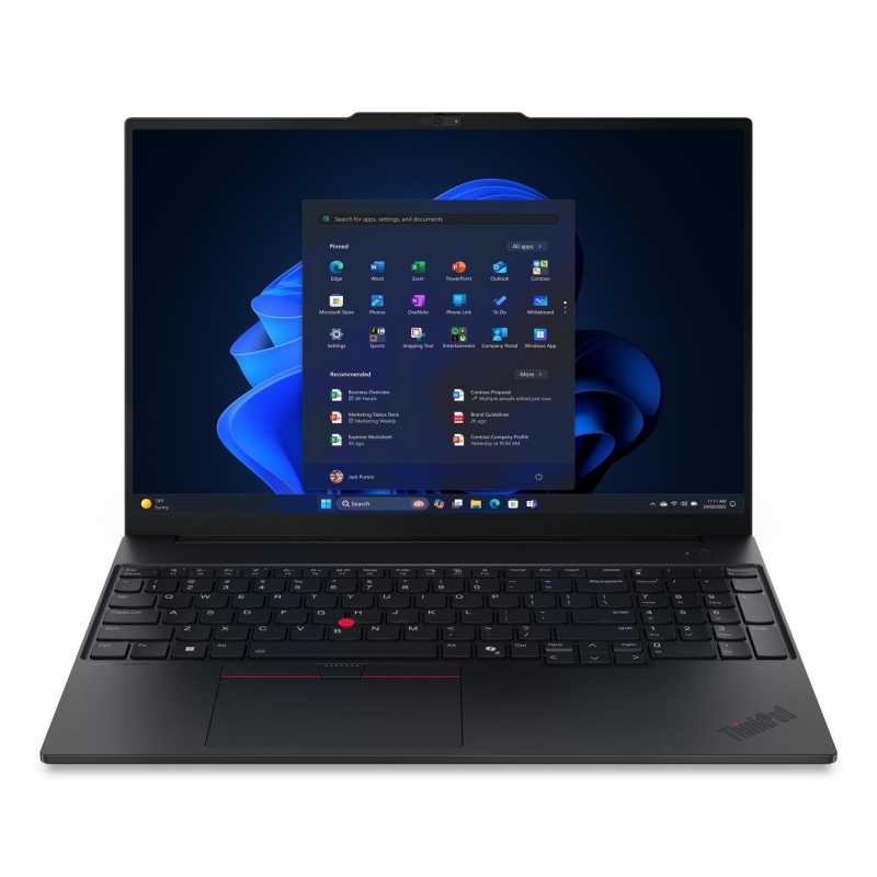 Lenovo ThinkPad E16 Gen 3 (Intel) Intel Core Ultra 7 255H Portátil 40,6 cm (16") WUXGA 32 GB DDR5-SDRAM 1 TB SSD Wi-Fi 6E