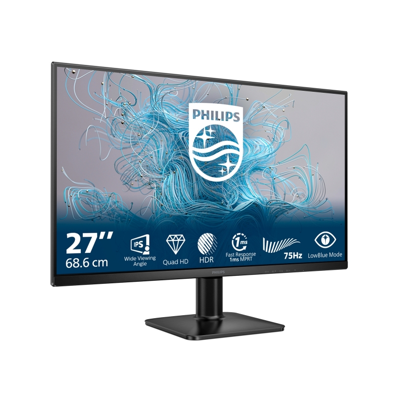 Philips 1000 series 27E2N1500L 00 pantalla para PC 68,6 cm (27") 2560 x 1440 Pixeles Quad HD LED Negro