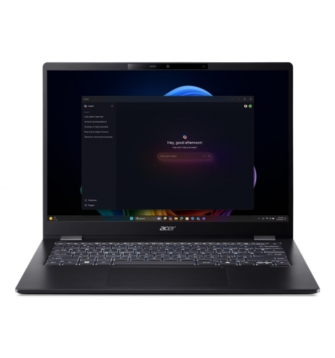 Acer TravelMate P6 14 AI TMP614-54-TCO-77CV Copilot+ PC Intel Core Ultra 7 258V Laptop 35,6 cm (14") WQXGA+ 32 GB LPDDR5x-SDRAM