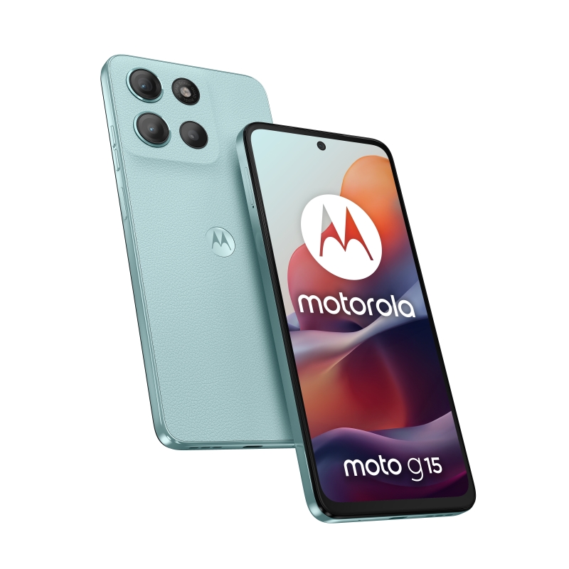 Motorola moto g15 17,1 cm (6.72") Dual-SIM Android 15 4G USB Typ-C 8 GB 512 GB 5200 mAh Hellblau