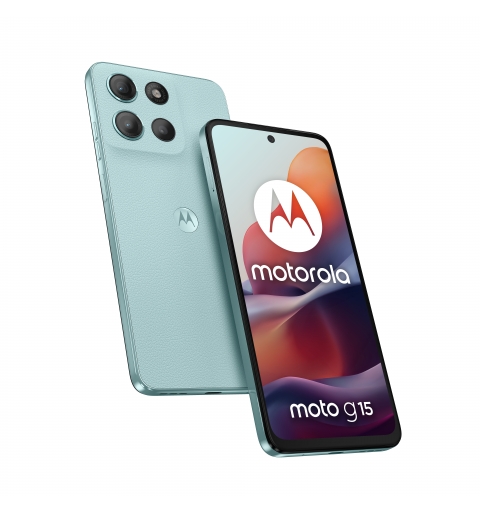 Motorola moto g15 17,1 cm (6.72") Doppia SIM Android 15 4G USB tipo-C 8 GB 512 GB 5200 mAh Azzurro