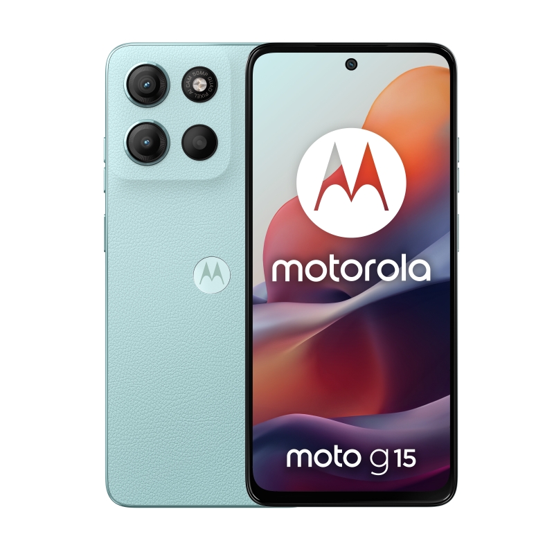 Motorola moto g15 17,1 cm (6.72") Doppia SIM Android 15 4G USB tipo-C 8 GB 512 GB 5200 mAh Azzurro