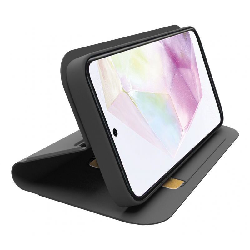 SBS TEWALSAA36K coque de protection pour téléphones portables 17 cm (6.7") Étui avec portefeuille Noir