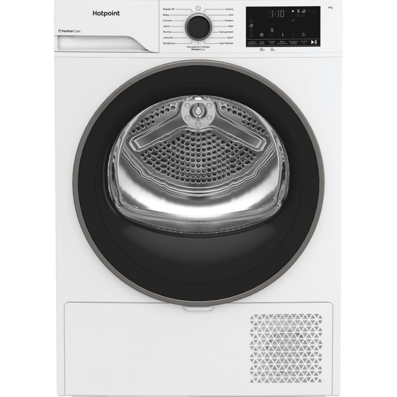 Hotpoint HPT 83D BS IT Wäschetrockner Freistehend Frontlader 8 kg Weiß