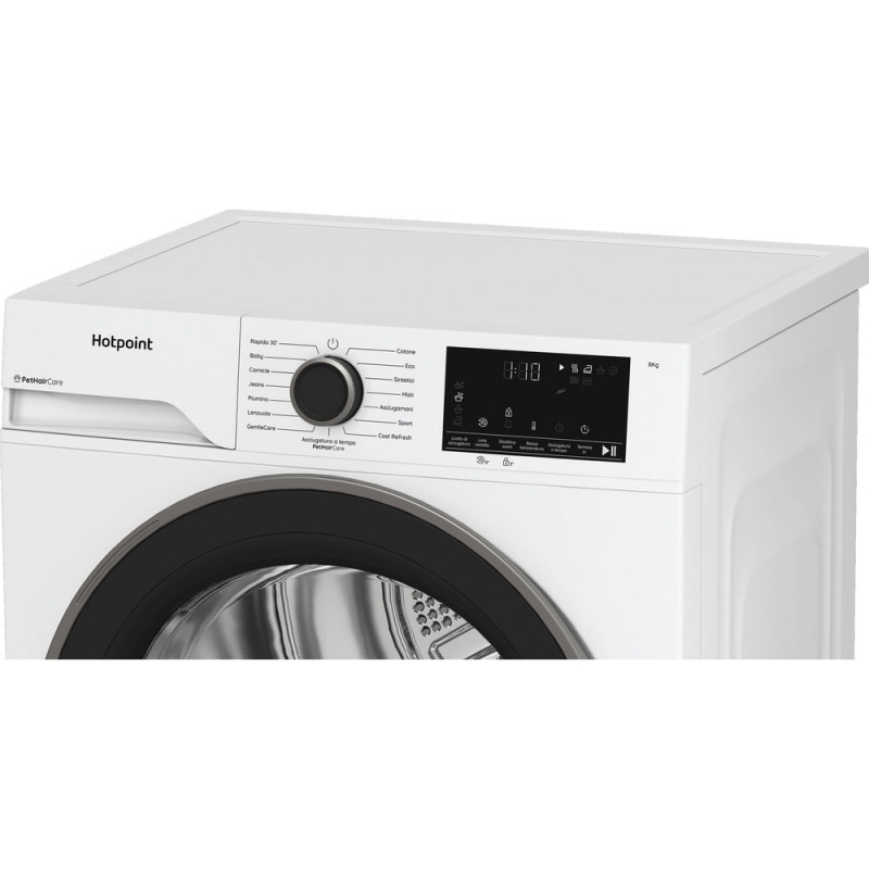 Hotpoint HPT 83D BS IT Wäschetrockner Freistehend Frontlader 8 kg Weiß