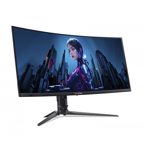 Acer Predator UM.CXXEE.501 computer monitor 86.4 cm (34") 3440 x 1440 pixels UltraWide Quad HD QD-OLED Black