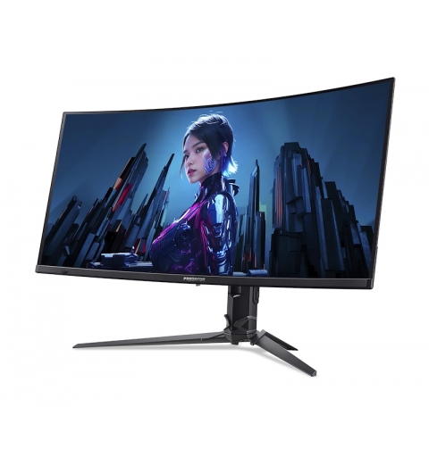 Acer Predator UM.CXXEE.501 pantalla para PC 86,4 cm (34") 3440 x 1440 Pixeles UltraWide Quad HD QD-OLED Negro