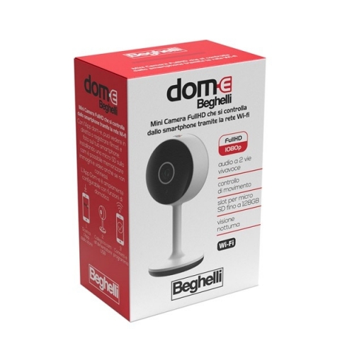 Beghelli 60020 security camera IP security camera Indoor 1920 x 1080 pixels Ceiling Wall Desk