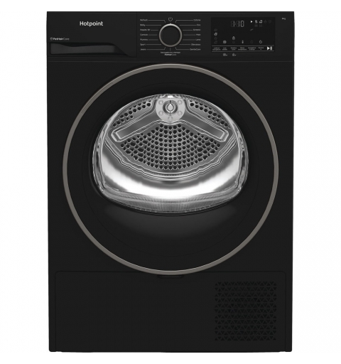 Hotpoint HPT 94D BBS IT tumble dryer Freestanding Front-load 9 kg Black
