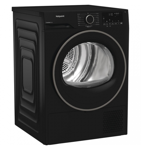Hotpoint HPT 94D BBS IT tumble dryer Freestanding Front-load 9 kg Black