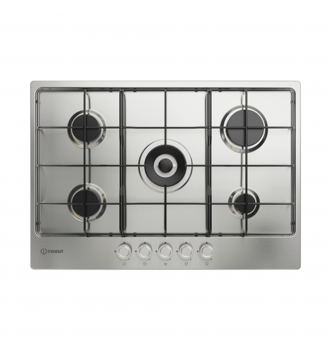 Indesit THP 752 W IX I 1 Stainless steel Built-in 75 cm Gas 5 zone(s)