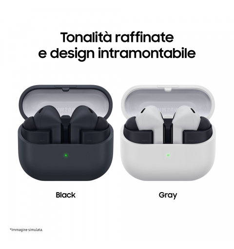 Samsung Galaxy Buds3 FE, Auricolari Wireless, Audio 360, Gemini AI, Black