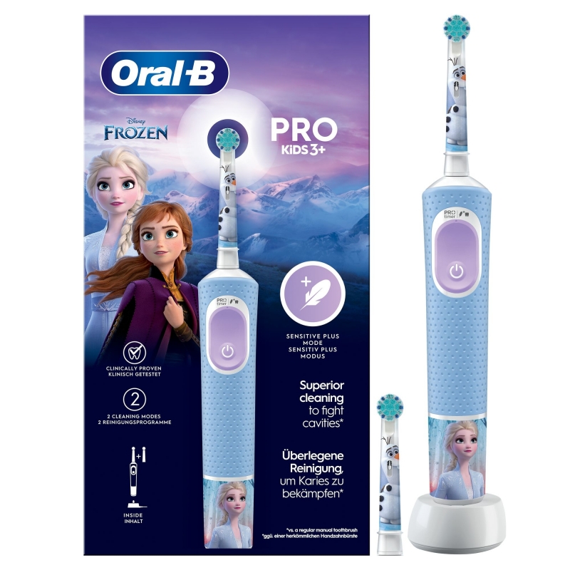 Oral-B Pro Kids Enfant Brosse à dents rotative oscillante Bleu clair