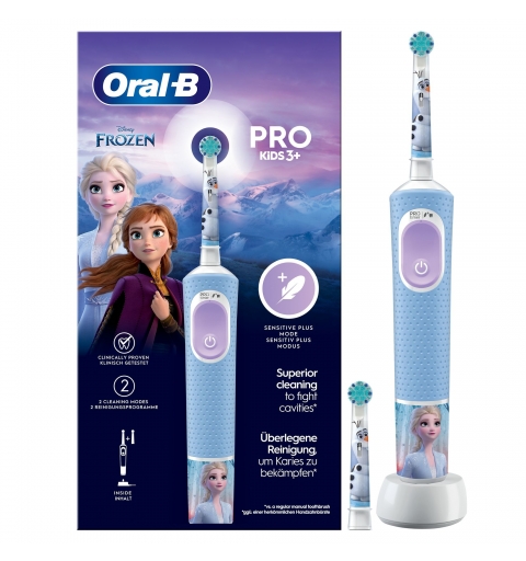 Oral-B Pro Kids Child Rotating-oscillating toothbrush Light Blue
